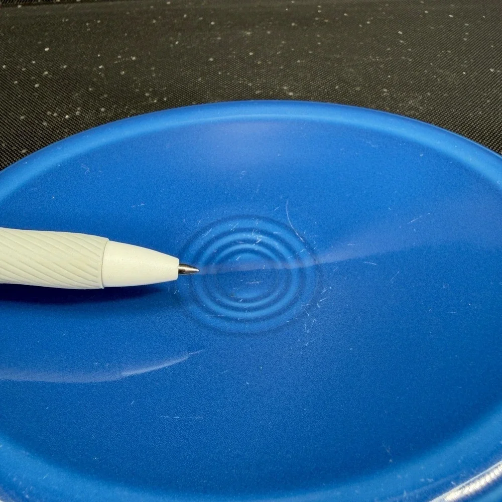 Fiesta Lapis Blue Small Oval Soap Dish Holder 6Inch Ceramic Serving Tray HLC USA